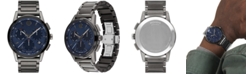 Movado Men's Swiss Chronograph Museum Sport Gray PVD Stainless Steel Bracelet Watch 43mm
